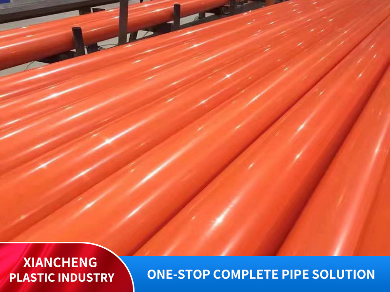 What are the features of MPP power pipes?