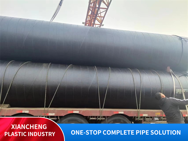 Outer oil-coated and cloth wrapped epoxy coal tar asphalt anti-corrosion inner ipn8710 anti-corrosion steel pipes