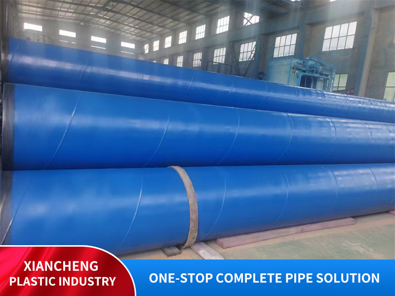 Plastic-coated steel pipes (inner and outer epoxy powder hot melt)