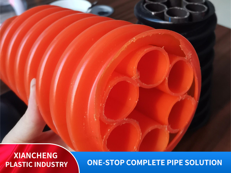 Multi-channel corrugated tubes