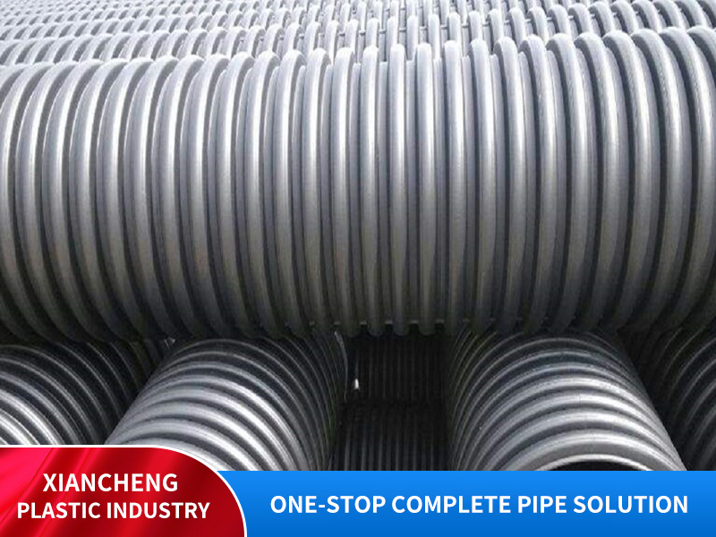 Double-wall corrugated pipe