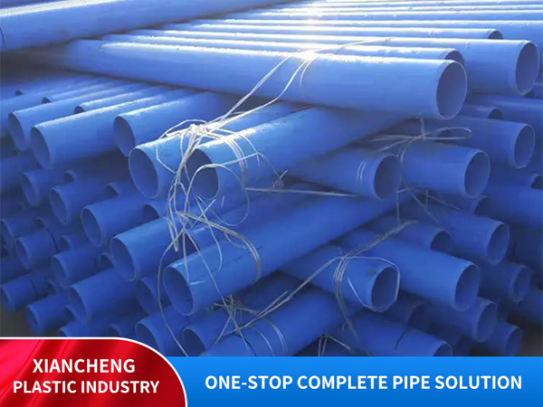 Blue environmentally friendly deep well special pipe