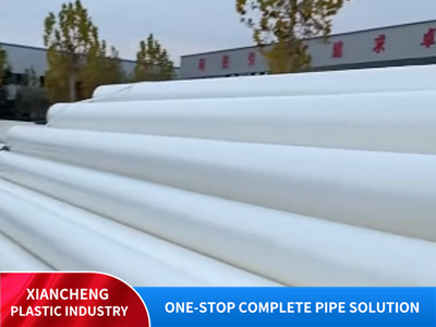 PVC ventilation pipe