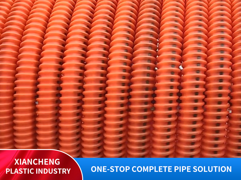 Multi channel corrugated pipe (COD bundle pipe)