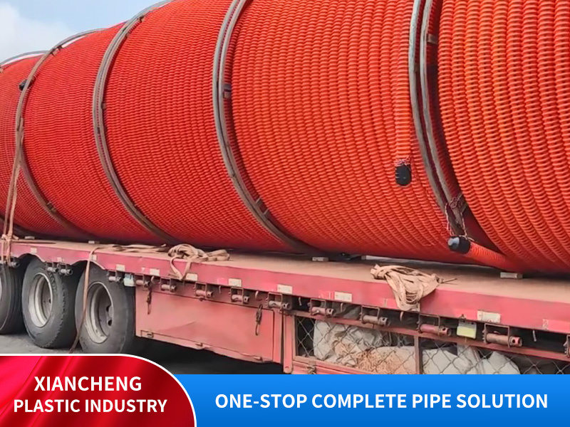 Multi channel corrugated pipe (COD bundle pipe)